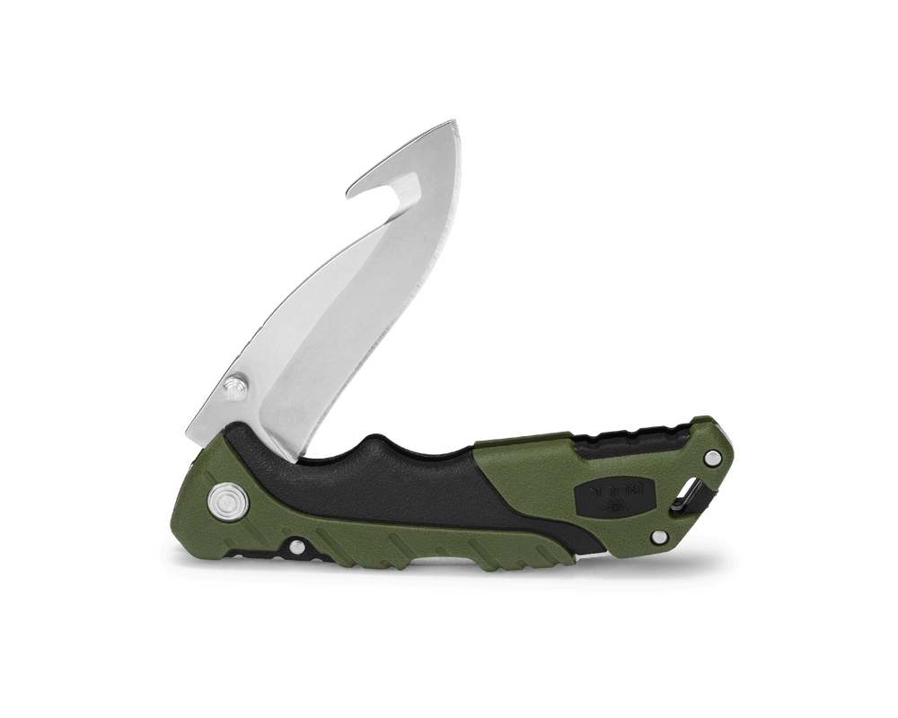 Buck Pursuit Large Guthook Folding 660GRG Knife