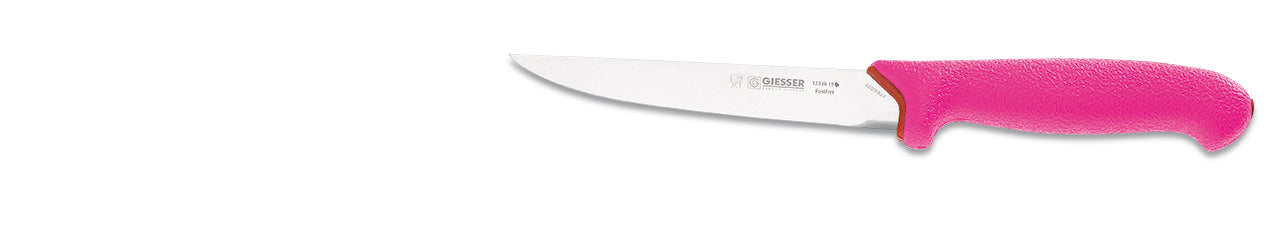 Giesser 16cm Straight Boning Pink Handle Knife - Fraser Coast Outdoors