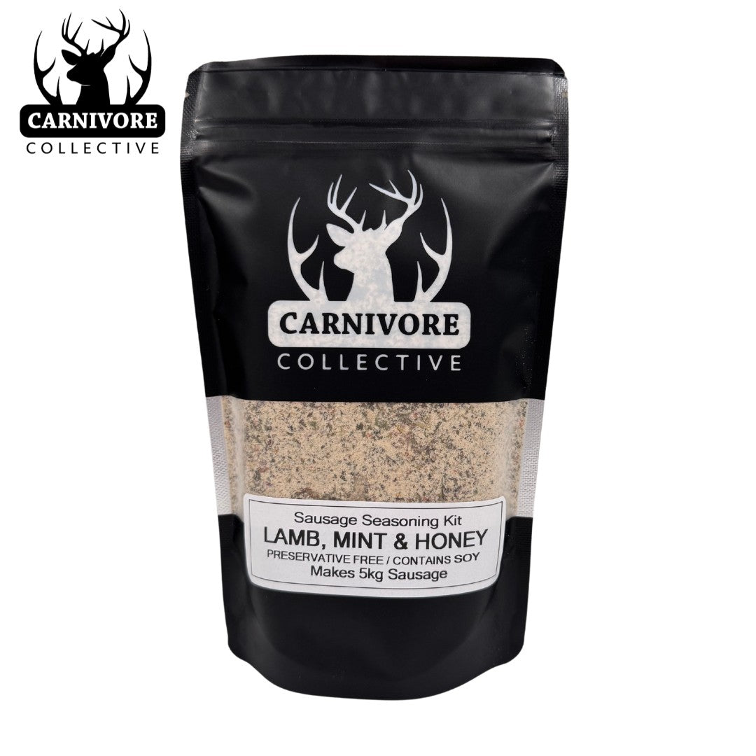 Carnivore Collective Lamb, Mint & Honey Sausage Seasoning - Fraser Coast Outdoors
