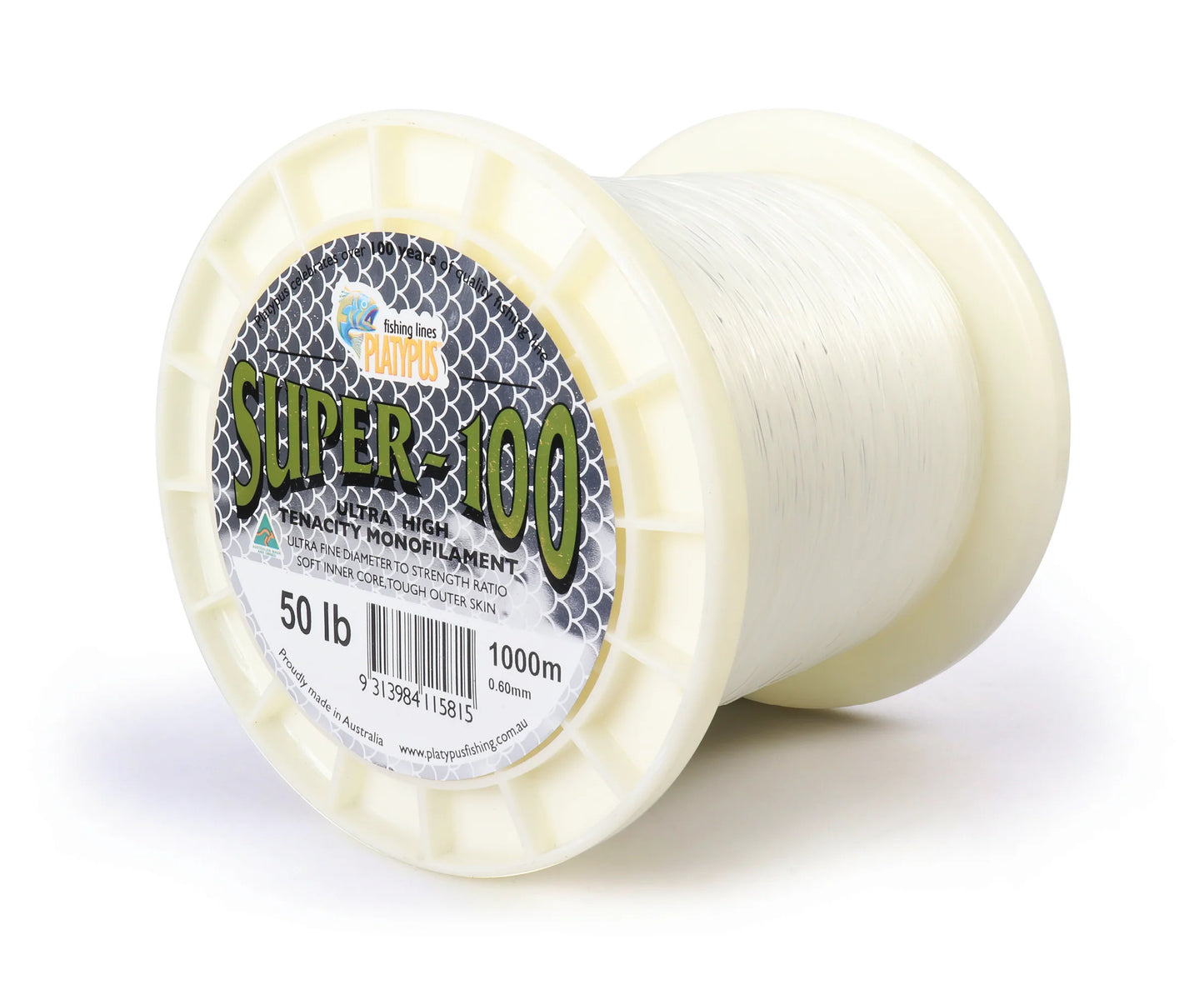 PLATYPUS SUPER 100 MONOFILAMENT - Fraser Coast Outdoors