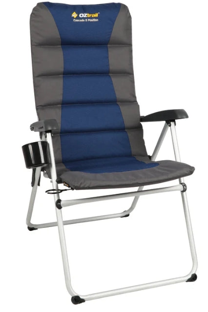Oztrail Cascade 5 Position Recliner - Fraser Coast Outdoors