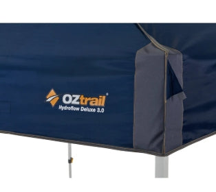 Oztrail Hydroflow Deluxe 6.0 Gazebo - Navy - Fraser Coast Outdoors