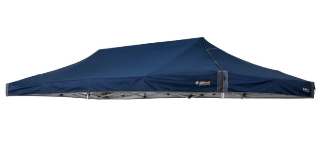 Oztrail Hydroflow Deluxe Gazebo Canopy 6.0 - Blue - Fraser Coast Outdoors