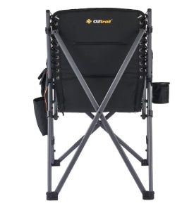Oztrail Roamer Suspension Chair - Black - Fraser Coast Outdoors