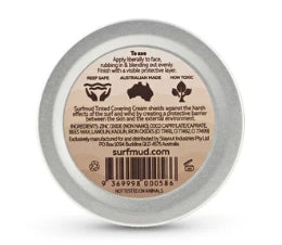 Surf Mud Tinted Covering Cream 45g Tin - Fraser Coast Outdoors