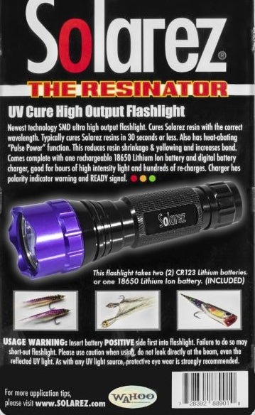 Solarez UVA Cure High Output Flashlight