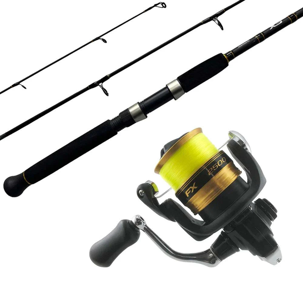 Shimano FX2500FCL Combo 2-4kg Kids Spin Rod - Fraser Coast Outdoors