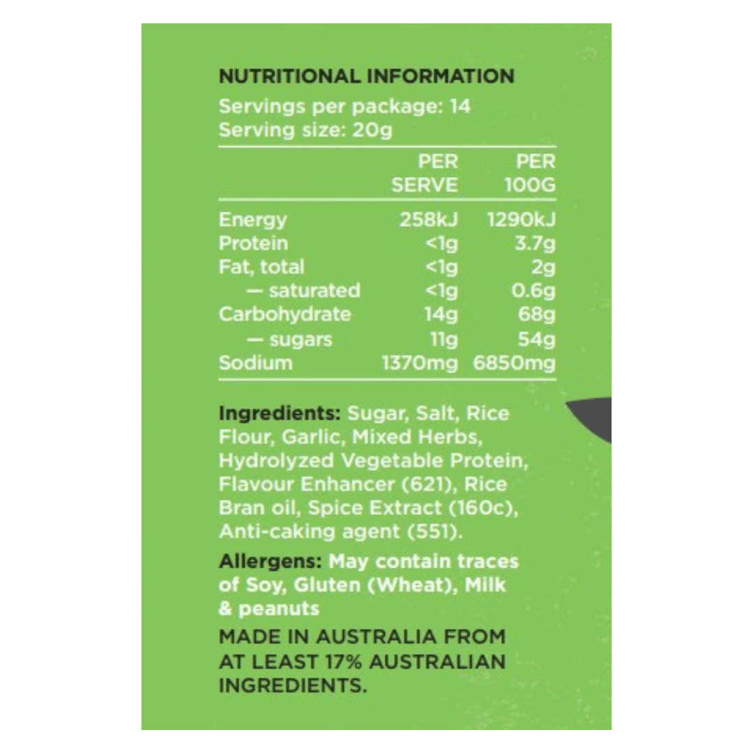 MIsty Gully Chicken Rub 290g - Fraser Coast Outdoors