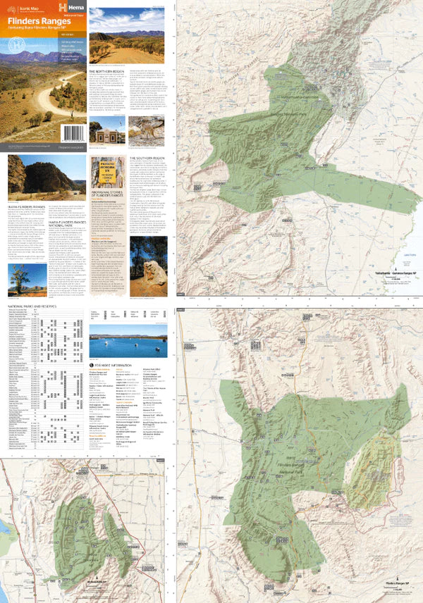 Flinders Ranges Map - Fraser Coast Outdoors