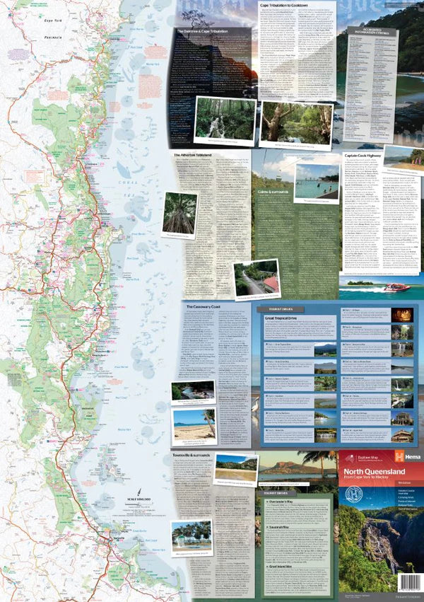 North Queensland Map Hema - Fraser Coast Outdoors