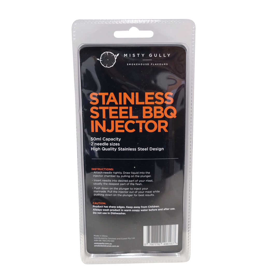 Misty Gully Deluxe Injector 50ml S/S - Fraser Coast Outdoors