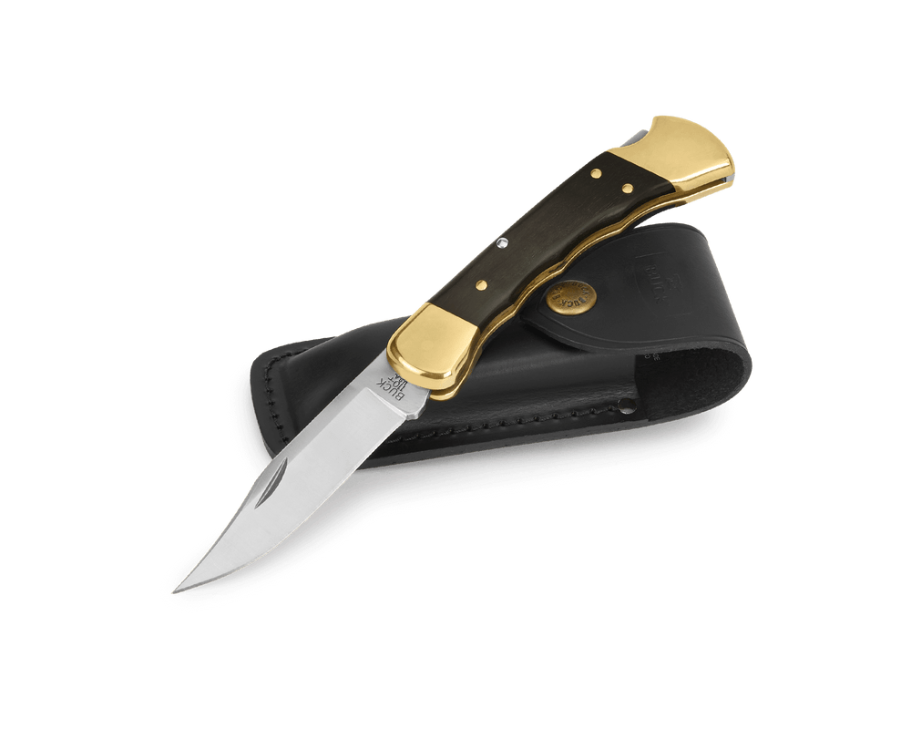 Buck Folding Hunter Finger Grooved 110BRSFG Knife - Fraser Coast Outdoors