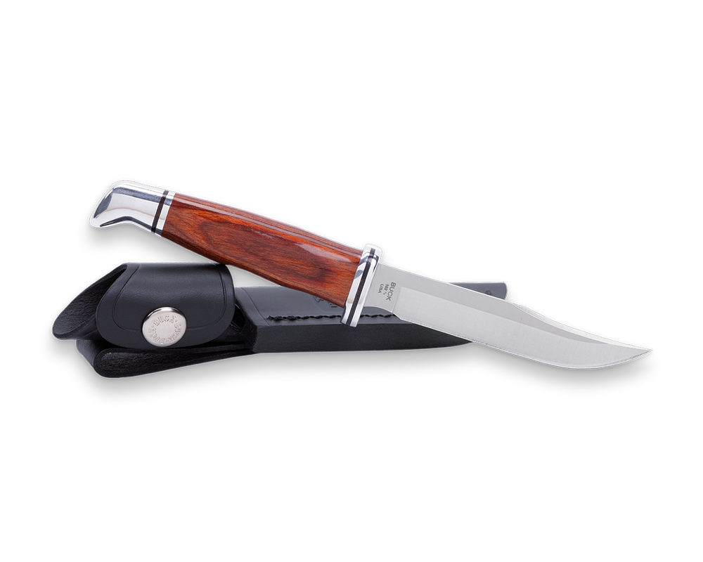 Buck Woodsman Cocobolo 102CCS1 Knife - Fraser Coast Outdoors