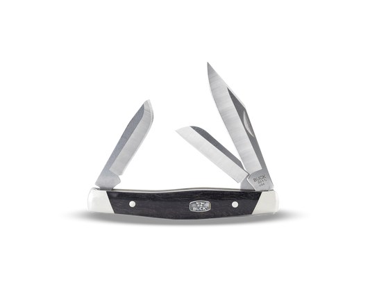 Buck Stockman Ebony Handle 301BRS Knife