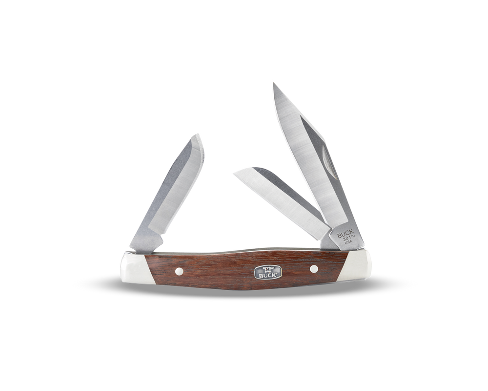 Buck Stockman Granadillo Handle 301BRS1 Knife - Fraser Coast Outdoors