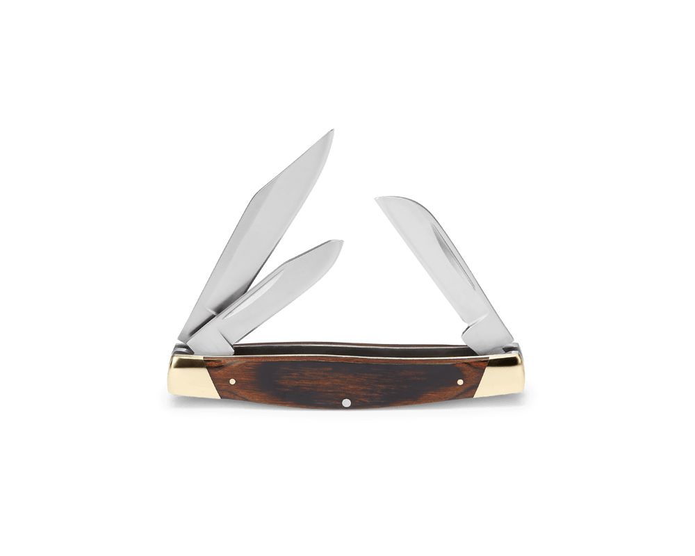 Buck Stockman Woodgrain 371BRS Knife - Fraser Coast Outdoors