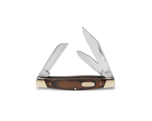 Buck Stockman Woodgrain 371BRS Knife