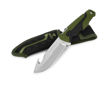 Buck Pursuit Large Fixed Guthook 657GRG Knife - Fraser Coast Outdoors