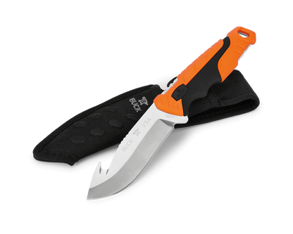 Buck Pursuit Large Fixed Guthook Orange SV35 657ORG Knife - Fraser Coast Outdoors