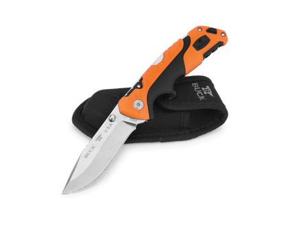 Buck Pursuit Large Folding Orange SV35 659ORS Knife - Fraser Coast Outdoors