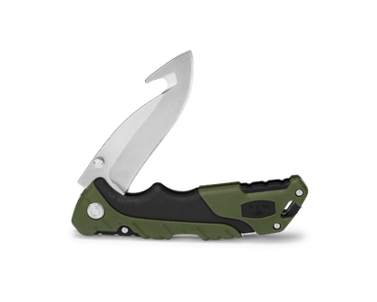 Buck Pursuit Large Guthook Folding 660GRG Knife - Fraser Coast Outdoors