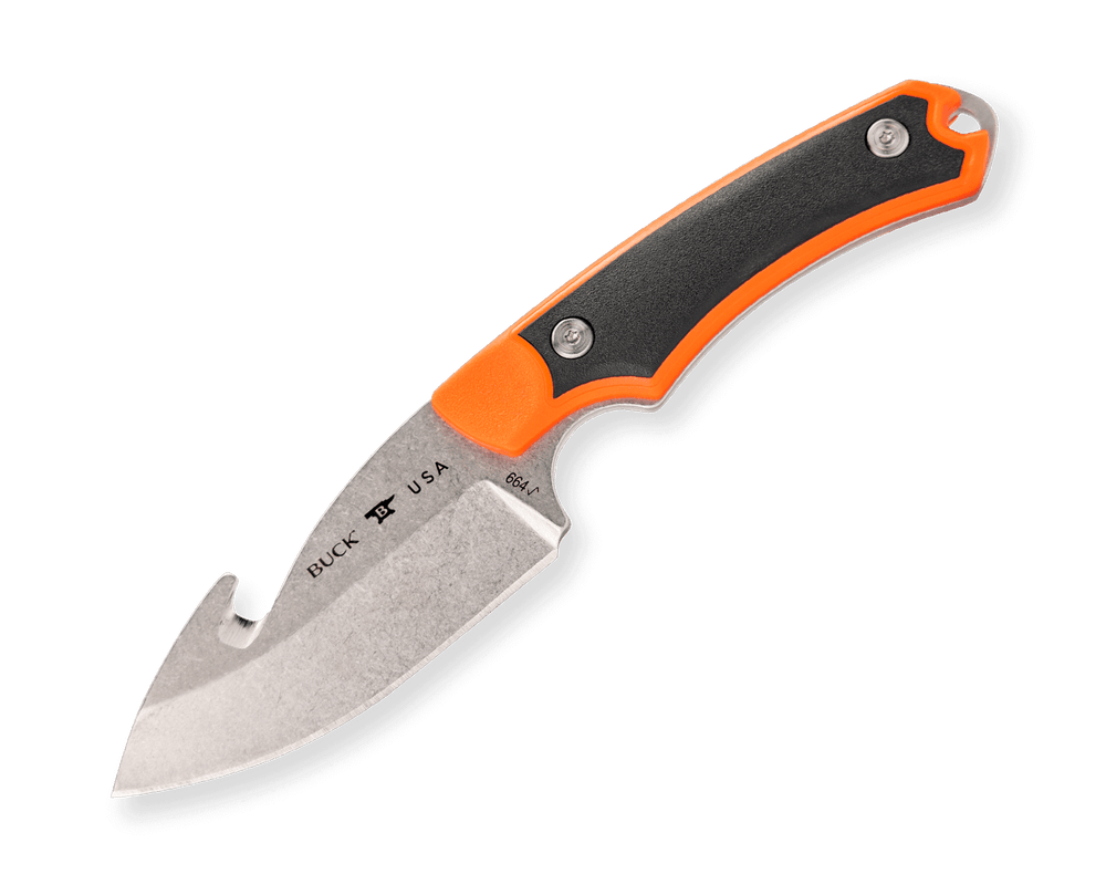 Buck Alpha Hunt Guthook 664ORG Knife