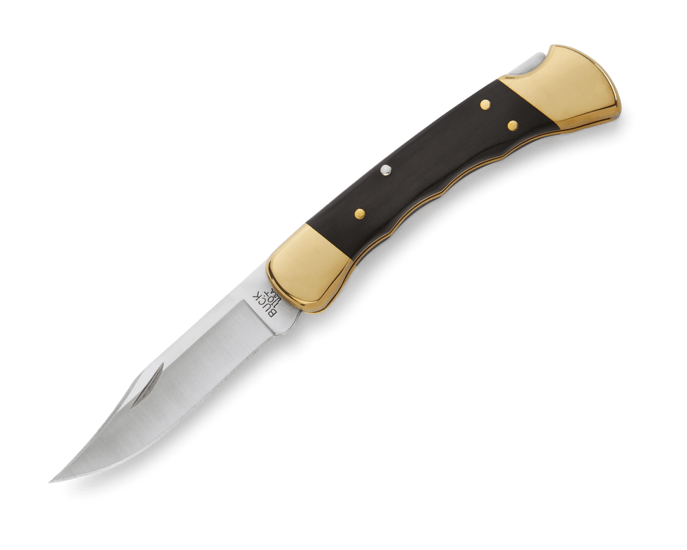 Buck Folding Hunter Finger Grooved 110BRSFG Knife - Fraser Coast Outdoors