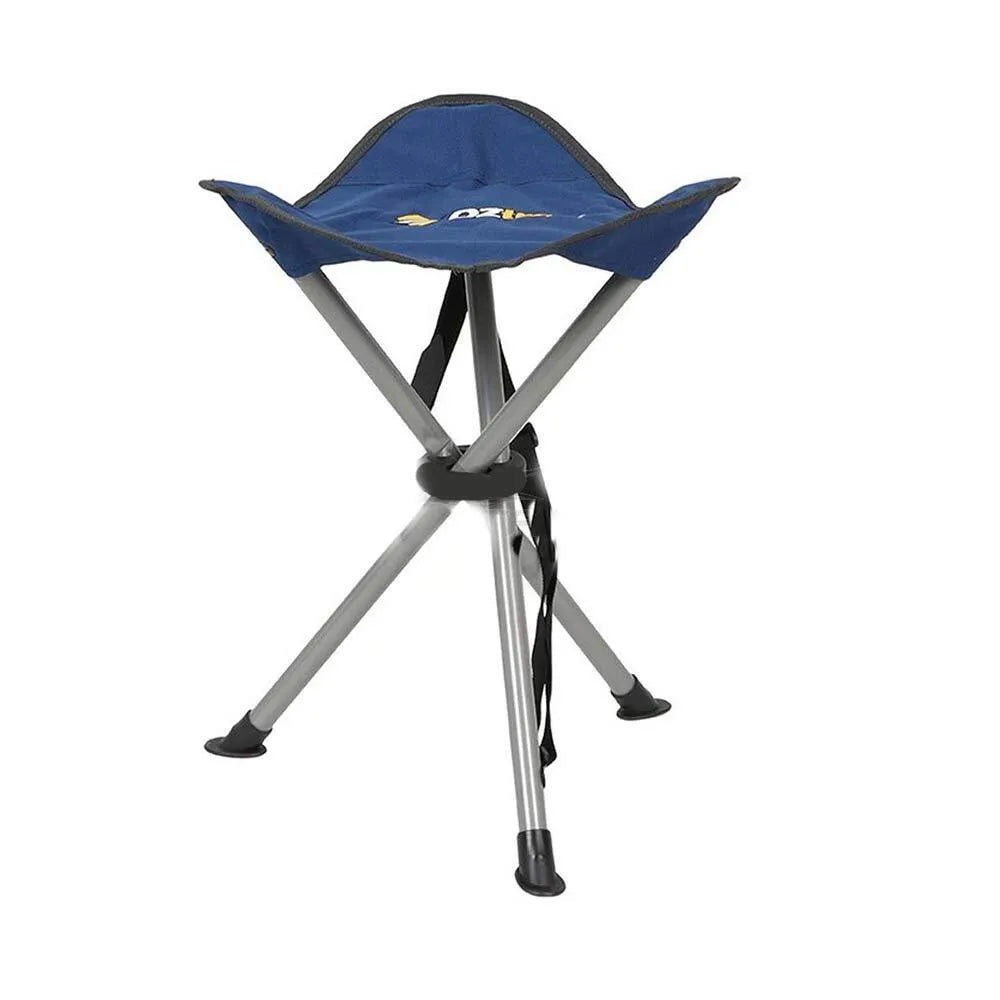 Oztrail 3 Leg Camping Stool - Navy - Fraser Coast Outdoors