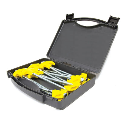 Oztrail 16 Piece Screw In Tent Peg Set