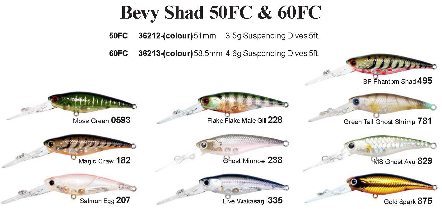 Lucky Craft Bevy Shad 60 FC - Fraser Coast Outdoors