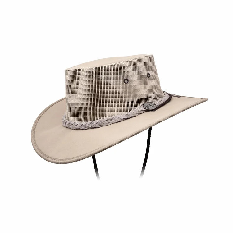Barmah Canvas Drover Beige