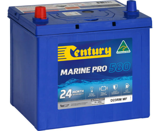 Century Battery Marine Pro 580 D23RM MF 12v 65Ah - Fraser Coast Outdoors