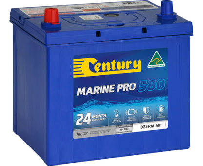 Century Battery Marine Pro 580 D23RM MF 12v 65Ah - Fraser Coast Outdoors