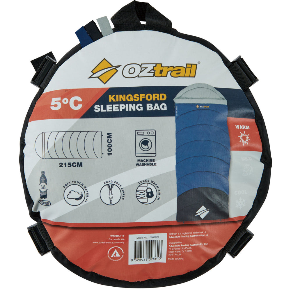 Oztrail Kingsford +5°C Sleeping Bag