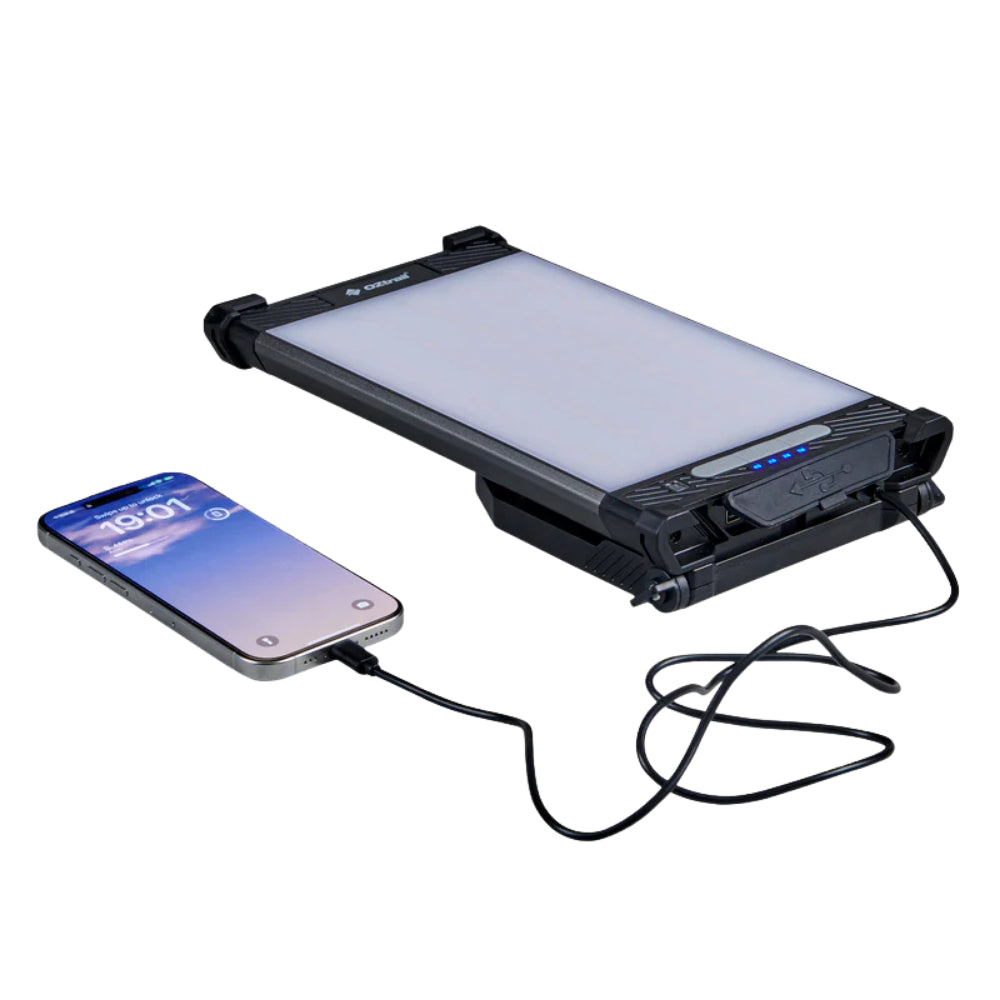 Oztrail Lumos Panel 2000L Light - Fraser Coast Outdoors