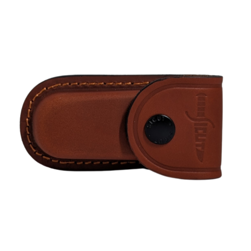 SICUT Leather Folding Knife Belt Pouch Vertical Carry - Fraser Coast Outdoors