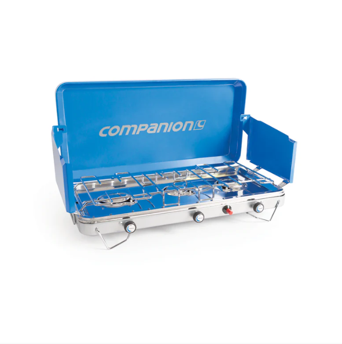 Companion Deluxe 3 Burner Stove - Fraser Coast Outdoors