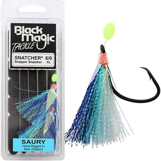 Black magic Snapper Snatcher Saury 5/0