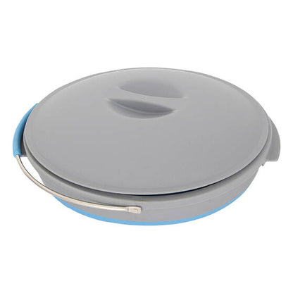 Companion Popup Bucket With Lid 10L Blue
