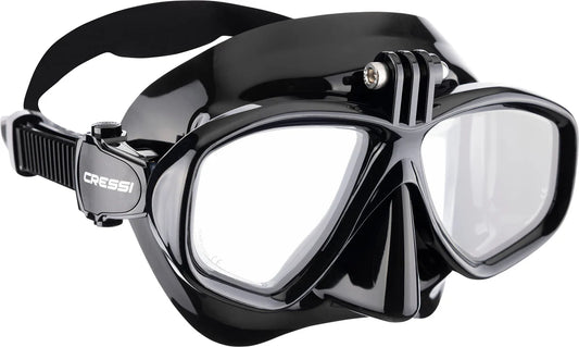 Cressi Action Mask Black - Fraser Coast Outdoors