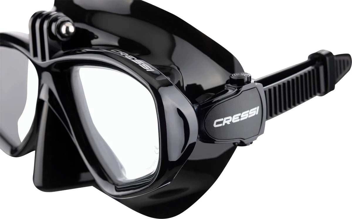 Cressi Action Mask Black - Fraser Coast Outdoors