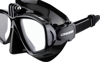 Cressi Action Mask Black - Fraser Coast Outdoors