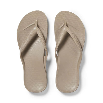 Archies Thongs Taupe - Fraser Coast Outdoors