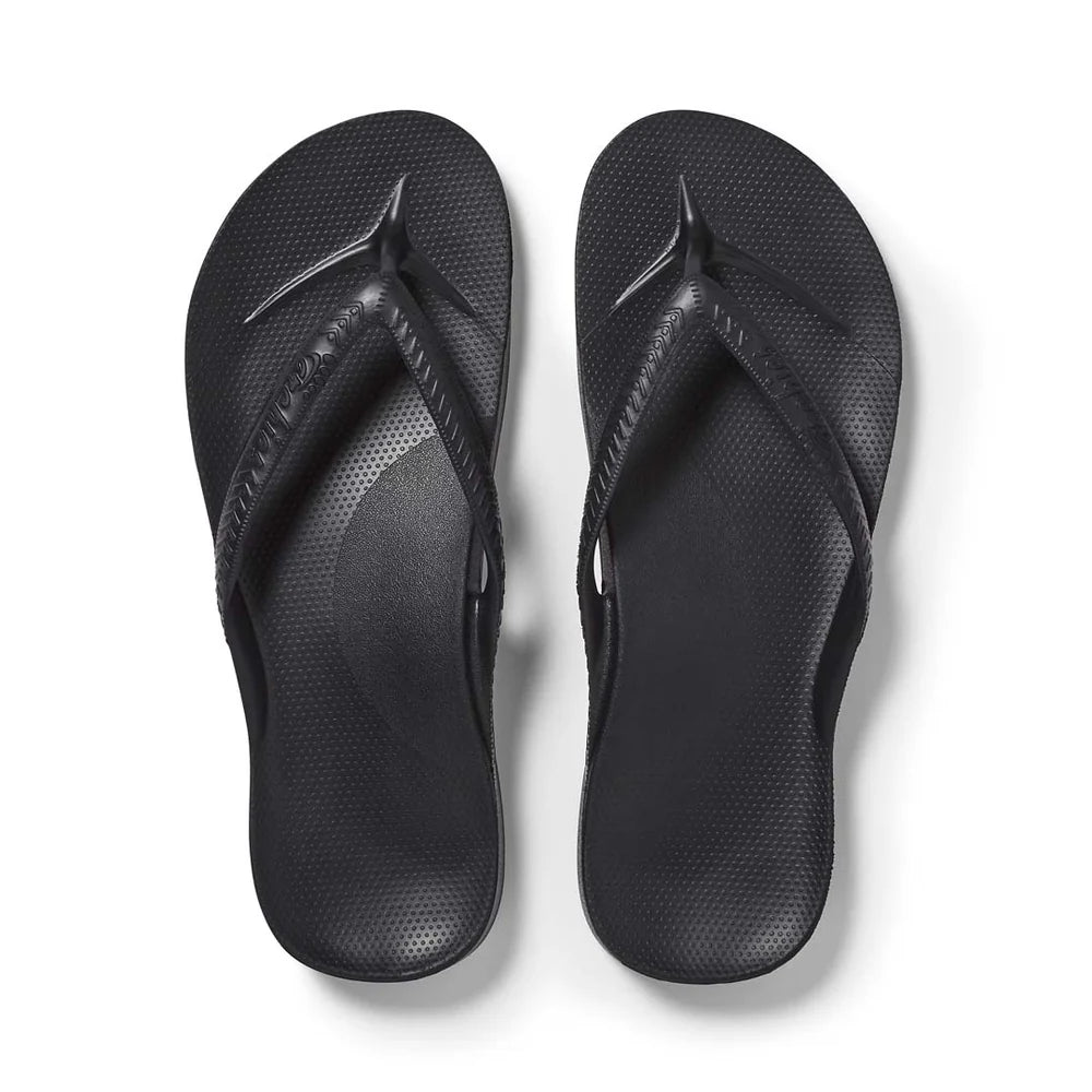 Archies Thongs Kids Black - Fraser Coast Outdoors