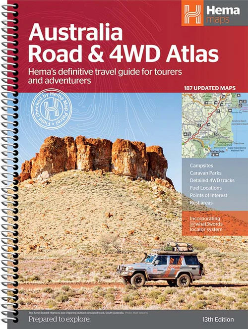 Australia Road And 4wd Atlas 252x345 13th - Fraser Coast Outdoors