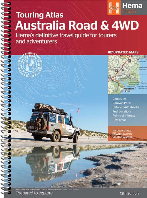 Australia Road And 4wd Atlas A4 215x297 - Fraser Coast Outdoors