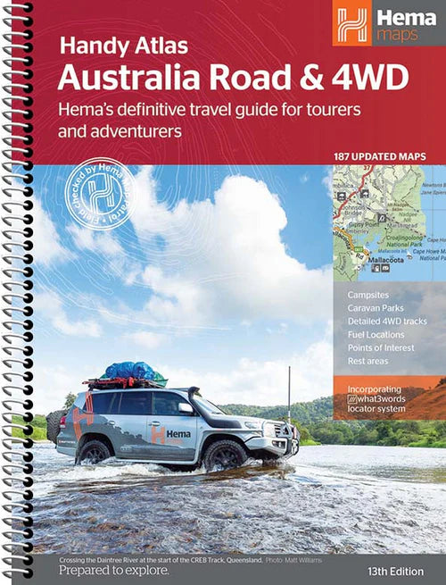 Australia Road And 4wd Handy Atlas 185x248 - Fraser Coast Outdoors