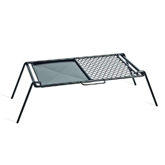 Campfire Large Camp Grill & Hot Plate
