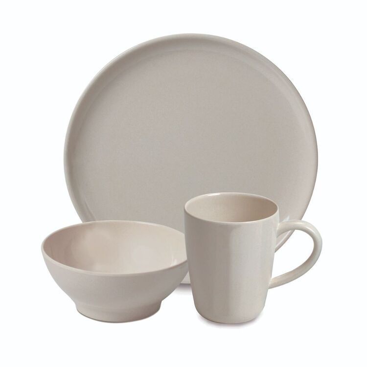12pc Bamboo Set - Cream
