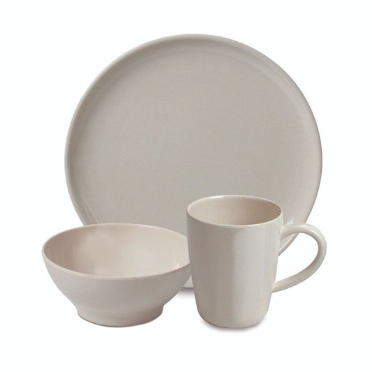 12pc Bamboo Set - Cream